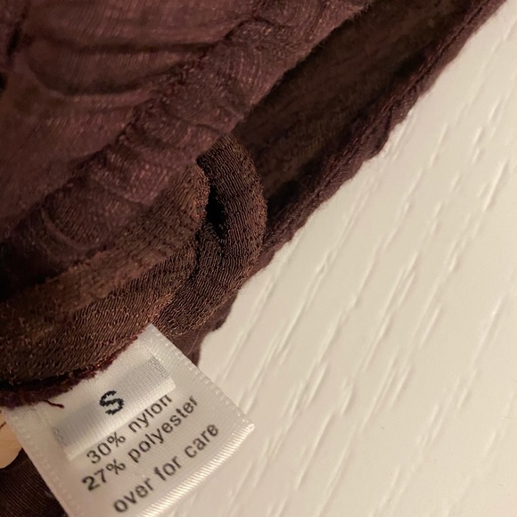 SU-Zen size small sleeves wrinkle dark purple dress. In perfect condition - Picture 9 of 17